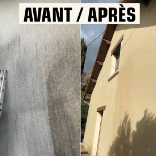 Ravalement de façade — avant / après