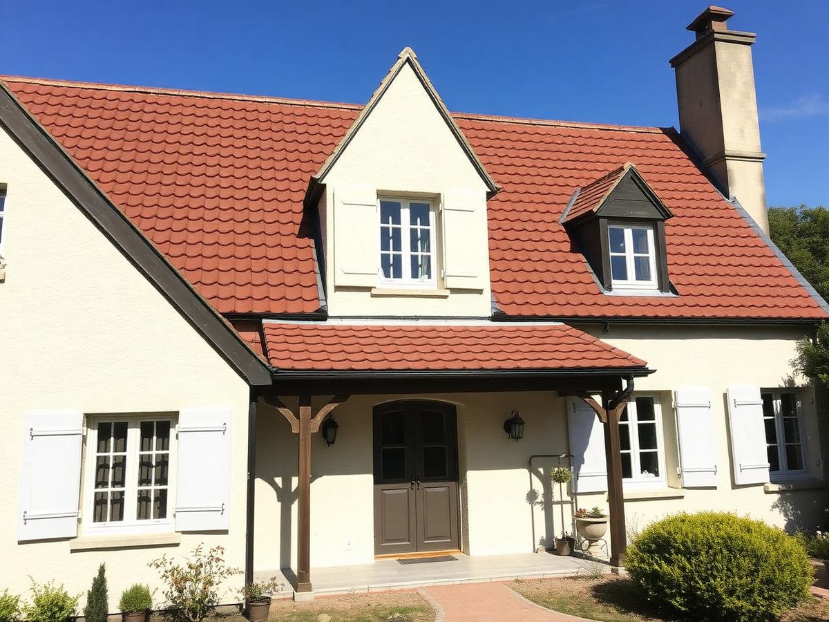 Maison rénovée par E.D Rénov' Toiture